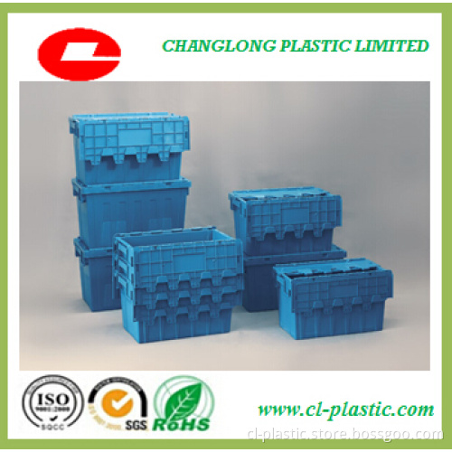 Plastic Nest and Stack Container with Lids Cl-8702